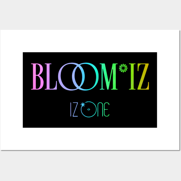 Izone Bloomiz Wall Art by hallyupunch